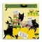 Stupell Industries Silly Cat Café Bakery Wall Plaque Art Design by Leeza Hernandez